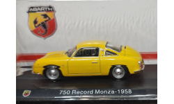 ABARTH  FIAT 750  Record Monza  1958   (af15)