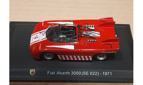 ABARTH FIAT 3000 (SE 022)  1971 красная  (AH-34), масштабная модель, Hachette, scale43