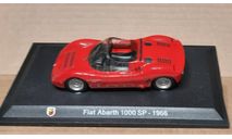 ABARTH FIAT 1000 SP     1966  красная   (AH-37), масштабная модель, Hachette, scale43