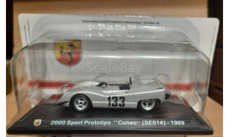 ABARTH  2000  Sport Prototipo Cuneo (SE 014)  1969    (AH-43), масштабная модель, Hachette, scale43