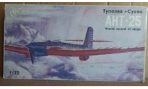 АНТ-25, сборные модели авиации, Неизвестный производитель, 1:72, 1/72