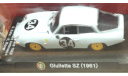 Альфа Ромео  Giulietta SZ  1961   (ар13)  24 Le Mans, масштабная модель, Altaya, scale43, Alfa Romeo