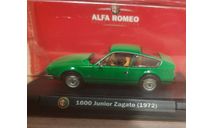 Альфа Ромео 1600 Junior Zagato  1972, масштабная модель, Altaya, scale43, Alfa Romeo