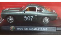 Альфа Ромео 1900 SS Zagato  1954, масштабная модель, Altaya, scale43, Alfa Romeo