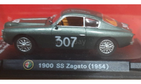 Альфа Ромео 1900 SS Zagato  1954   (ар29), масштабная модель, Alfa Romeo, Altaya, scale43