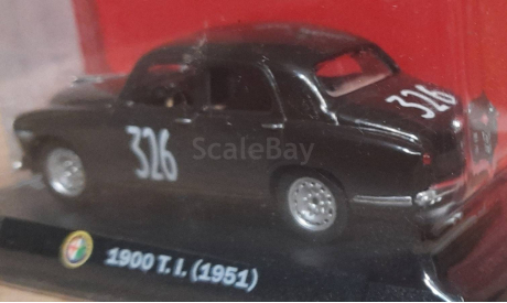 Альфа Ромео 1900 T I  1951  (ар33), масштабная модель, Alfa Romeo, Altaya, scale43