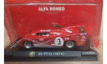 Альфа Ромео 33 ТТ 12   1974, масштабная модель, Alfa Romeo, Altaya, 1:43, 1/43