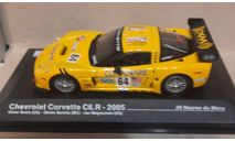 CHEVROLET CORVETTE C6,R  -  24 LE MANS 2005 # 64 ..... В МАРТЕ ВСЕМ ЖЕНЩИНАМ СКИДКА 10 %, масштабная модель, Altaya Le Mans Collection, scale43