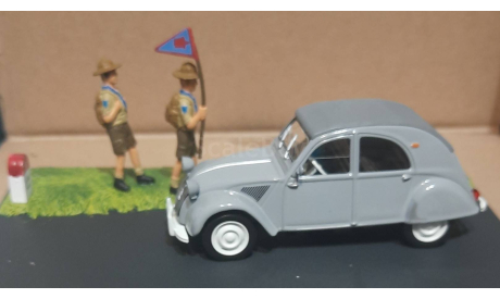 CITROEN  2 CV  (  дорога № 7  этап 15 ), масштабная модель, Altaya, scale43, Citroën