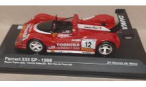 FERRARI 333 SP  -  24 LE MANS 1998 # 12 .....В МАРТЕ ВСЕМ ЖЕНЩИНАМ СКИДКА 10%, масштабная модель, Altaya Le Mans Collection, 1:43, 1/43