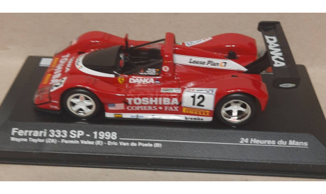 FERRARI 333 SP  -  24 LE MANS 1998 # 12 .....В МАРТЕ ВСЕМ ЖЕНЩИНАМ СКИДКА 10%, масштабная модель, Altaya Le Mans Collection, 1:43, 1/43