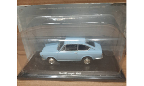 FIAT 850  coupe  1965  (FIAT-28), масштабная модель, Hachette, scale43