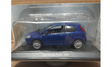 FIAT  GRANDE  PUNTO   2005  (FIAT-32), масштабная модель, Hachette, scale43