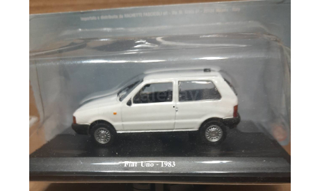 FIAT  UNO   1983  (FIAT-37), масштабная модель, Hachette, scale43