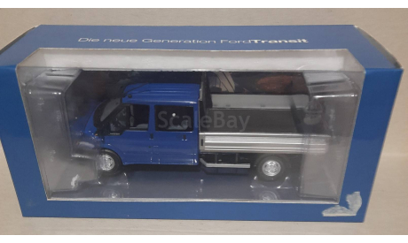 FORD TRANSIT  2001   БОРТОВОЙ ДВОЙНАЯ КАБИНА, масштабная модель, Minichamps, scale43