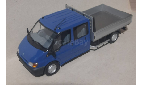 FORD TRANSIT  2001   БОРТОВОЙ ДВОЙНАЯ КАБИНА, масштабная модель, Minichamps, scale43