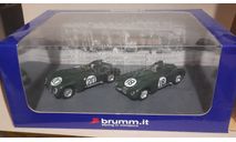 JAGUAR C -TYPE  LE MANS 1951 # 18 # 20, масштабная модель, Brumm, scale43