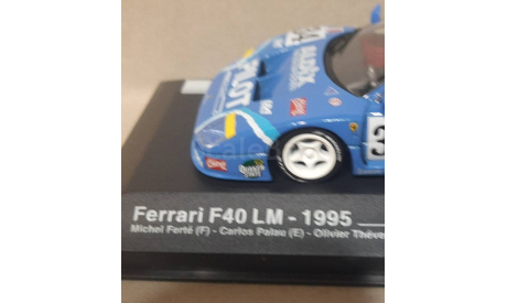 FERRARI F40 LM      -  24 LE MANS 1995 # 34.., масштабная модель, Altaya Le Mans Collection, scale43