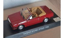 MASERATI   BITURBO  SPIDER    1985, масштабная модель, scale43