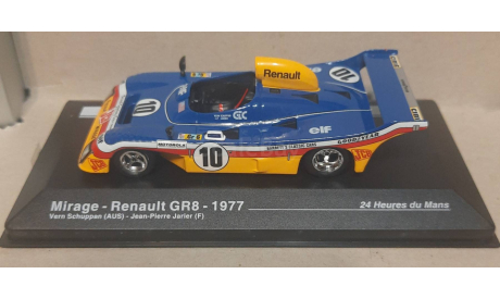 MIRAGE - RENAULT GR8    -  24 LE MANS 1977 # 10, масштабная модель, Altaya Le Mans Collection, scale43