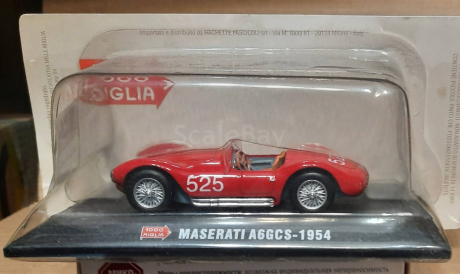 MASERATI A6 GCS   1954   1000 Miglia  № 525   ( MM-67), масштабная модель, Hachette, scale43