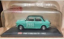 FIAT 1100/103  TV  1957   1000 Miglia  № 2351   ( MM-69), масштабная модель, Hachette, 1:43, 1/43
