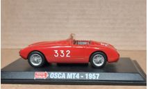 OSCA MT 4    1957   1000 Miglia  № 332   ( MM-72), масштабная модель, Hachette, scale43