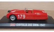 CISITALIA 202    1947   1000 Miglia  № 179   ( MM-74), масштабная модель, Hachette, 1:43, 1/43