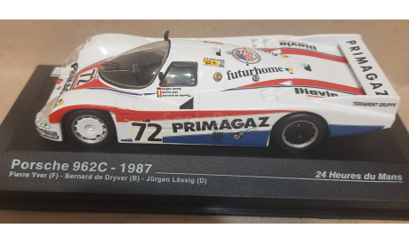 PORSCHE 962 C     -  24 LE MANS 1987 # 72 ..... В МАРТЕ ВСЕМ ЖЕНЩИНАМ СКИДКА 10 %, масштабная модель, Altaya Le Mans Collection, scale43