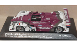 PORSHE RS SPIDER   -  24 LE MANS 2008  # 34  MINICHAMPS