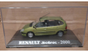 RENAULT SCENIC 2000    (RE-03), масштабная модель, Altaya, scale43