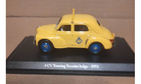 RENAULT 4 CV  TOURING SECOURS  BELGE   1958   (4CV RE-46), масштабная модель, Eligor, scale43