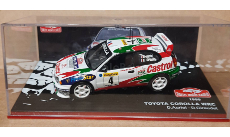 TOYOTA COROLLA WRC   Rallye Monte -Carlo 1999   № 4   ( RMC-11), масштабная модель, Altaya Rally, scale43