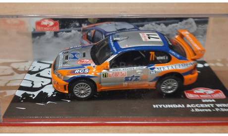 HYUNDAI ACCENT WRC  Rallye Monte -Carlo 2004  № 71 ( RMC-12), масштабная модель, Altaya Rally, scale43