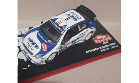CITROEN  XSARA WRC   Rallye Monte -Carlo 2007 № 5, масштабная модель, Altaya Rally, scale43, Citroën