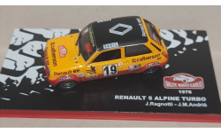 RENAULT  5 ALPINE  TURBO   Rallye Monte -Carlo 1978 № 19