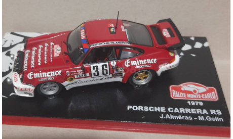 PORSCHE CARRERA  RS    Rallye Monte -Carlo 1979 № 36, масштабная модель, Altaya Rally, scale43