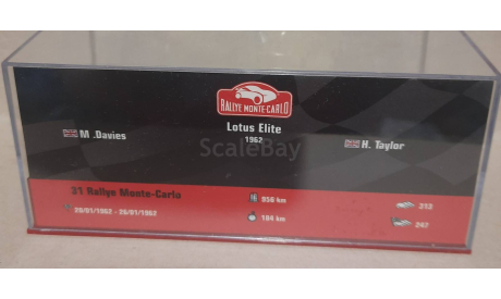 LOTUS  ELITE   Rallye Monte -Carlo 1962 № 56, масштабная модель, Altaya Rally, scale43