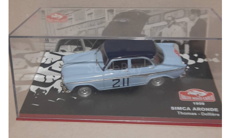 SIMCA  ARONDE    Rallye Monte -Carlo 1959 № 211, масштабная модель, Altaya Rally, scale43
