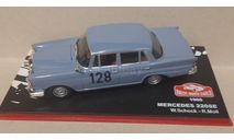 MERCEDES 220 SE   Rallye Monte -Carlo 1960   № 128, масштабная модель, Altaya Rally, scale43, Mercedes-Benz