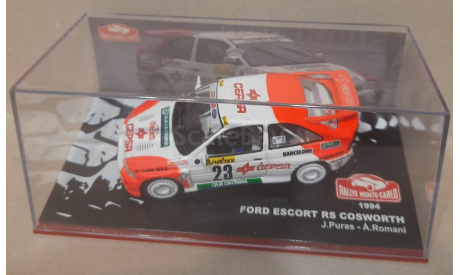 FORD ESCORT RS COSWORTH    Rallye Monte -Carlo 1994 № 23, масштабная модель, Altaya Rally, scale43