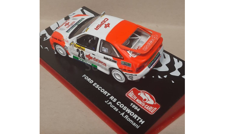 FORD ESCORT RS COSWORTH    Rallye Monte -Carlo 1994 № 23, масштабная модель, Altaya Rally, scale43