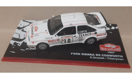 FORD SIERRA  RS  COSWORTH    Rallye Monte -Carlo 1987 № 10, масштабная модель, Altaya Rally, scale43