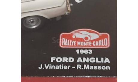 FORD  ANGLIA    Rallye Monte -Carlo 1963  № 279, масштабная модель, Altaya Rally, scale43