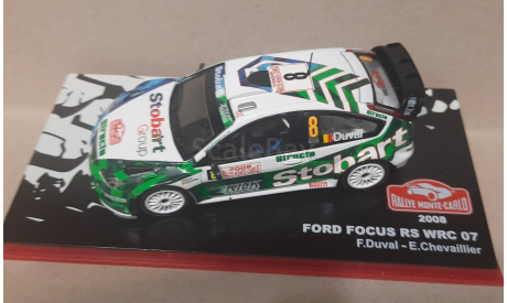 FORD  FOCUS RS WRC 07     Rallye Monte -Carlo 2008  № 8, масштабная модель, Altaya Rally, scale43