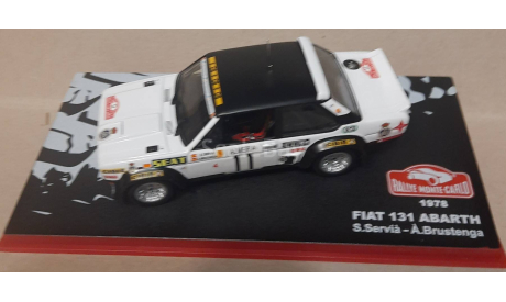 FIAT 131 ABARTH    Rallye Monte -Carlo 1978   № 11, масштабная модель, Altaya Rally, scale43