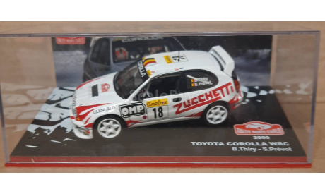 TOYOTA COROLLA WRC   Rallye Monte -Carlo 2000   № 18, масштабная модель, Altaya Rally, scale43
