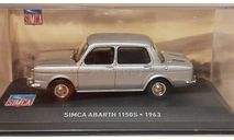 SIMCA    ABARTH  1130 S    1963, масштабная модель, Altaya, scale43