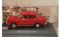 SIMCA    1118  USA   1969, масштабная модель, Altaya, scale43