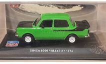 SIMCA   1000  RALLYE 2   1976, масштабная модель, Altaya, scale43